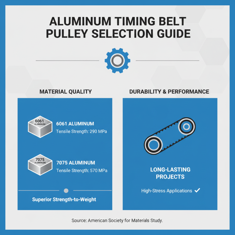How to Choose the Best Aluminum Timing Belt Pulleys for Your Project