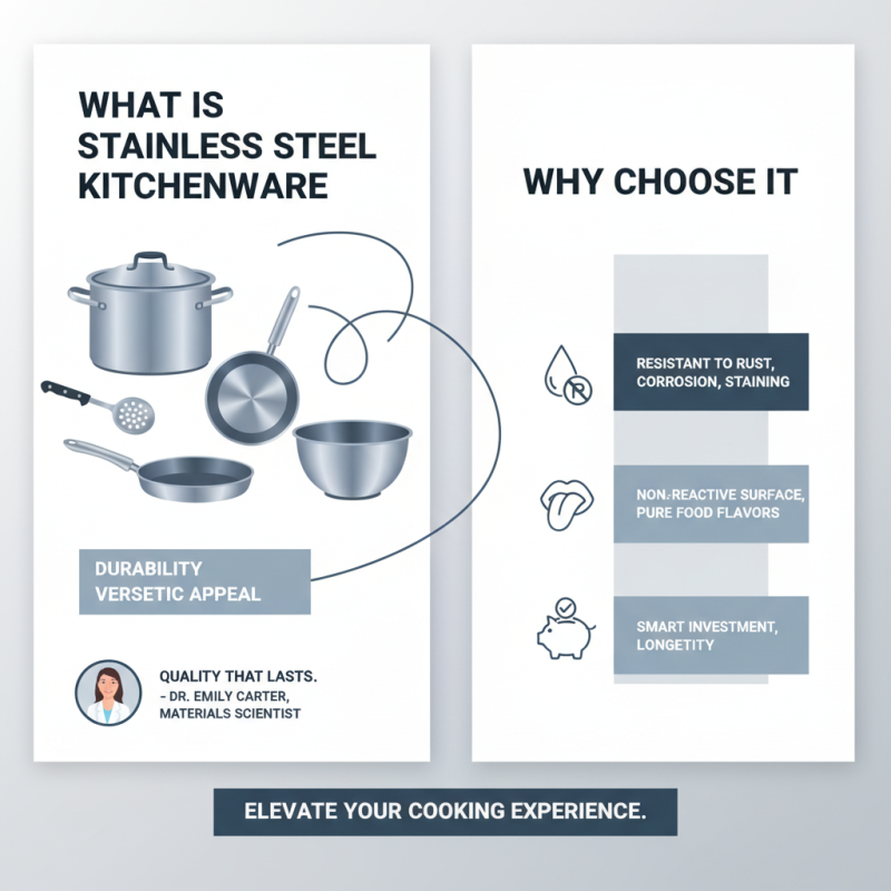 What is Stainless Steel Kitchenware and Why You Should Choose It