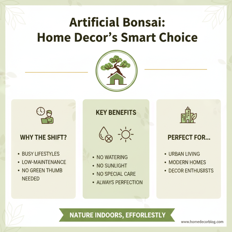 What is Artificial Plant Bonsai and How to Choose the Best One