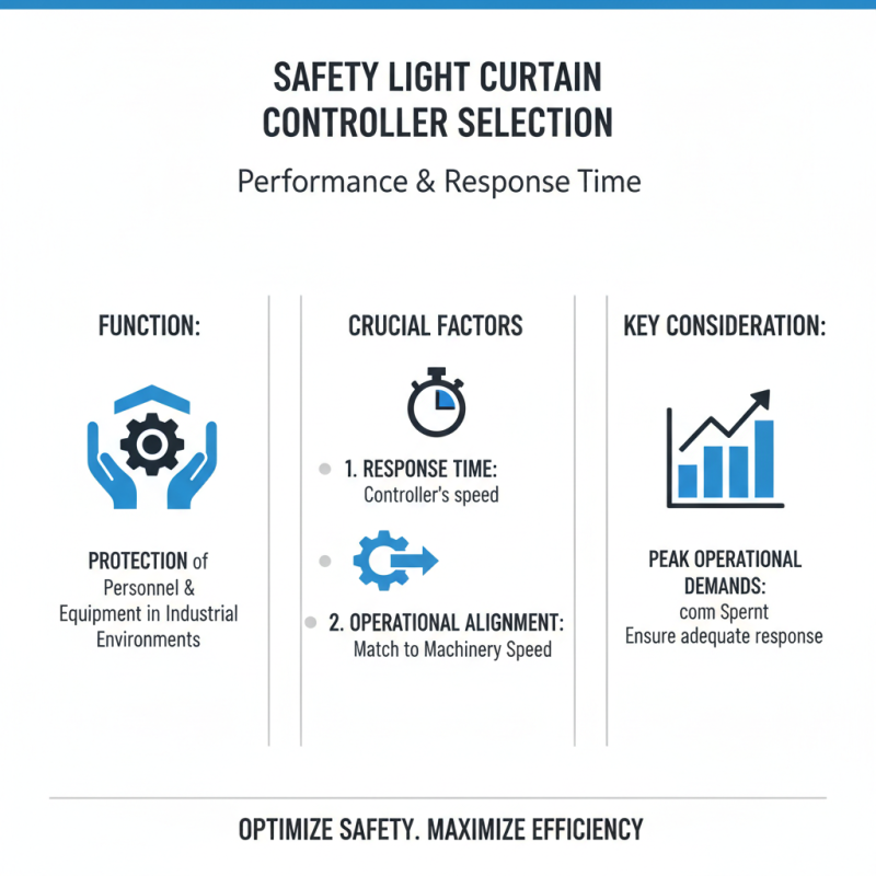 How to Choose the Right Safety Light Curtain Controller for Your Needs