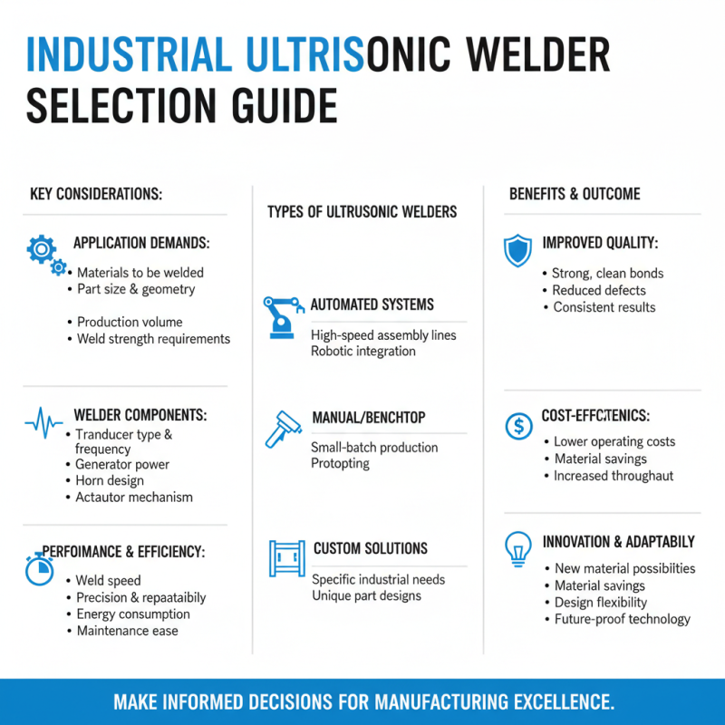 How to Choose the Best Ultrasonic Welders for Your Industrial Needs