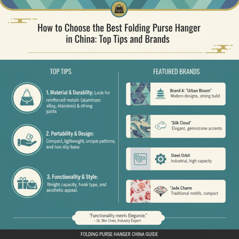 How to Choose the Best Folding Purse Hanger in China: Top Tips and Brands