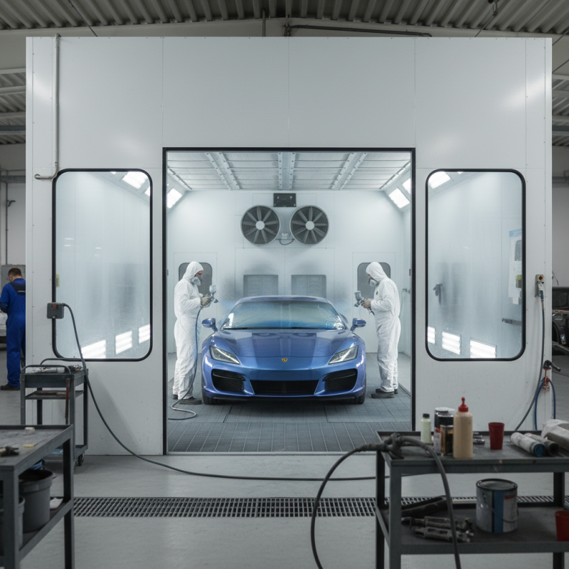 How to Choose the Best Car Paint Booth for Your Auto Body Shop