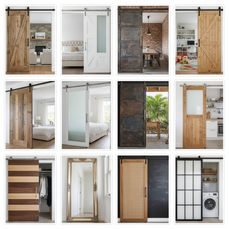 Top 10 Stylish Barn Door Ideas for Your Home Interior Design