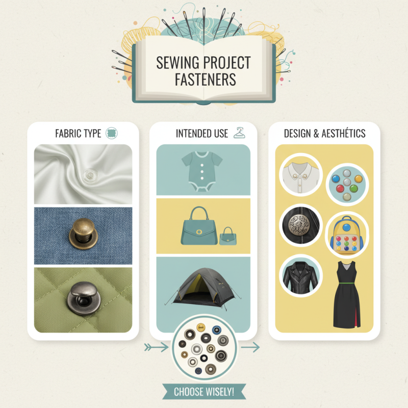 How to Choose the Best Snap Fasteners for Your Sewing Projects