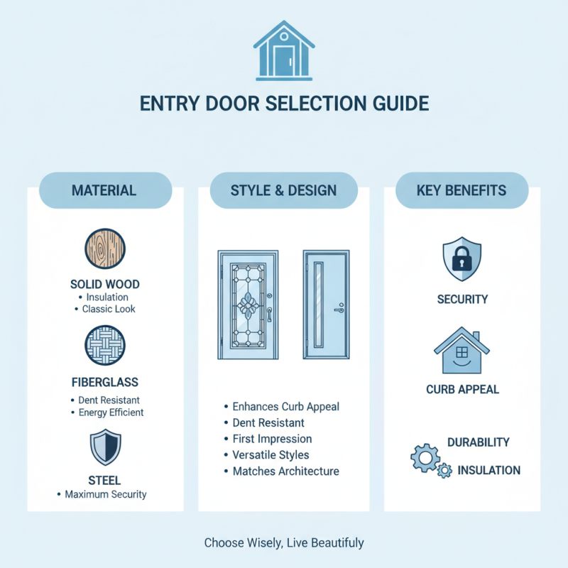 Why Choosing the Right Entry Doors Is Vital for Your Home Security and Curb Appeal