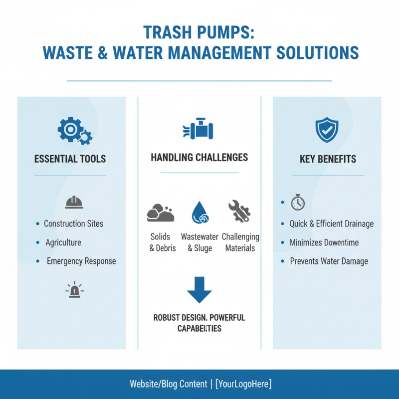 Top Trash Pumps of 2025 for Efficient Water Removal and Waste Management