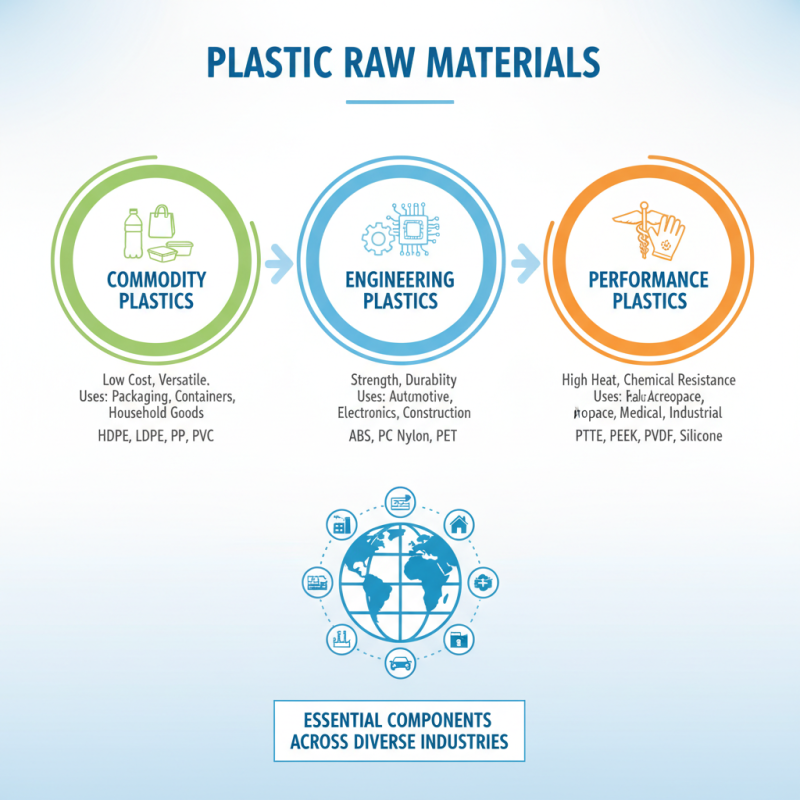 What is Plastic Raw Material Types and Their Applications