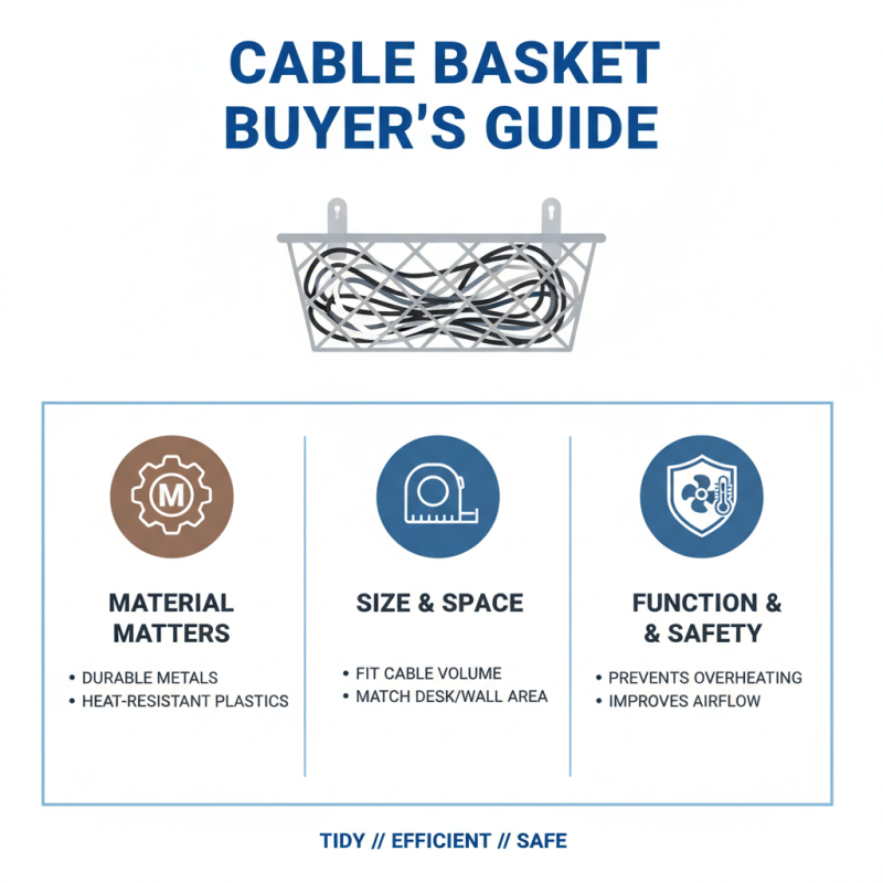2025 Top Trends in Cable Baskets: Essential Guide for Organizing Wires