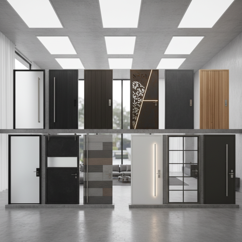 10 Best Modern Doors to Elevate Your Home's Style and Security