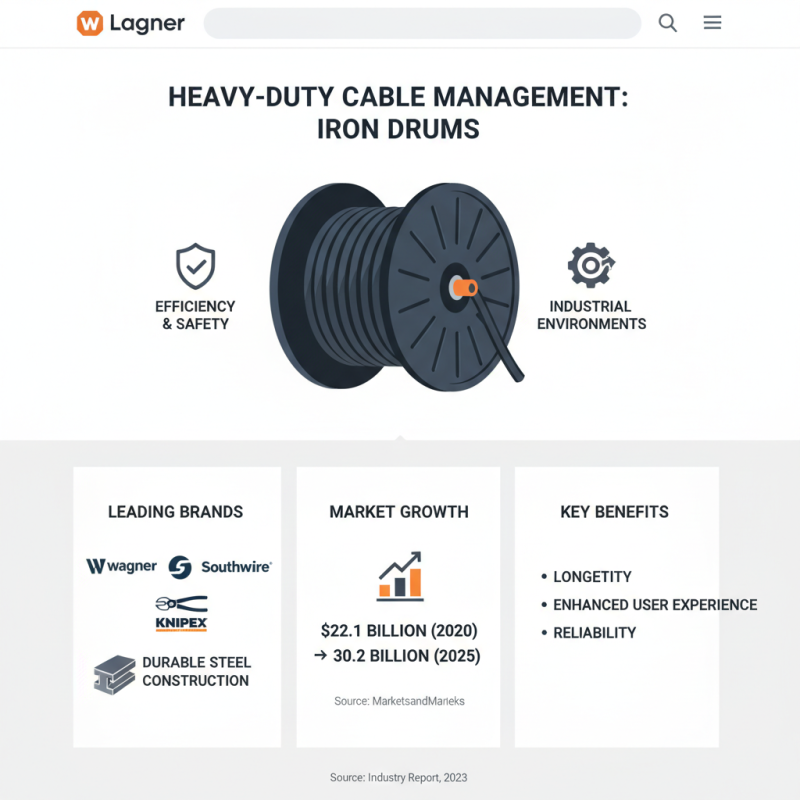 Best Iron Cable Drum Options for Heavy Duty Cable Management