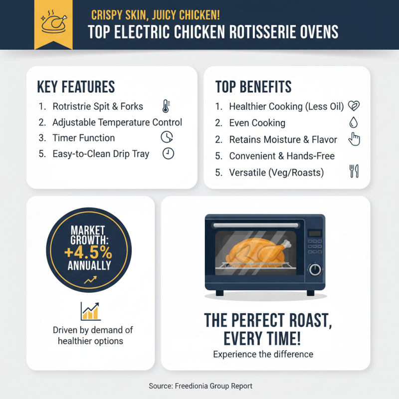 Top 5 Electric Chicken Rotisserie Ovens for Perfectly Rotisserie Chicken