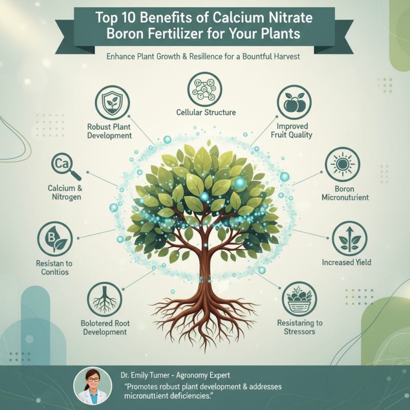 Top 10 Benefits of Calcium Nitrate Boron Fertilizer for Your Plants
