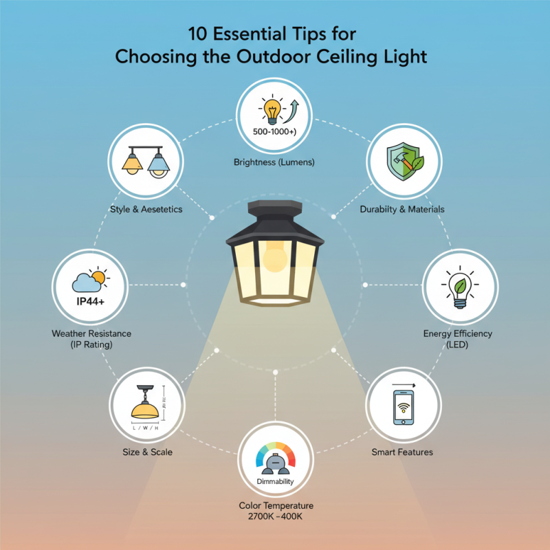 10 Essential Tips for Choosing the Perfect Outdoor Ceiling Light