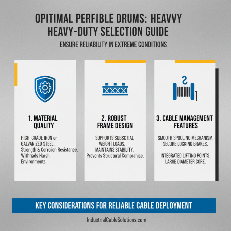 Best Iron Cable Drum Options for Heavy Duty Cable Management