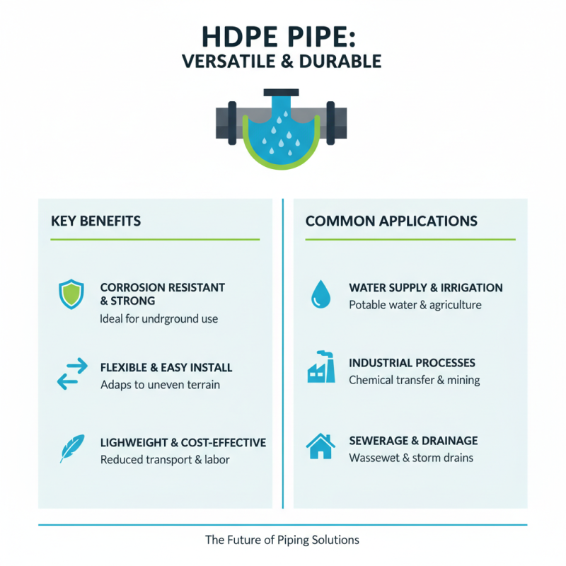 What is HDPE Pipe and Its Benefits for Your Project