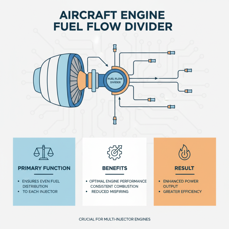 What is a Fuel Flow Divider and How Does It Work in Aircraft Engines?