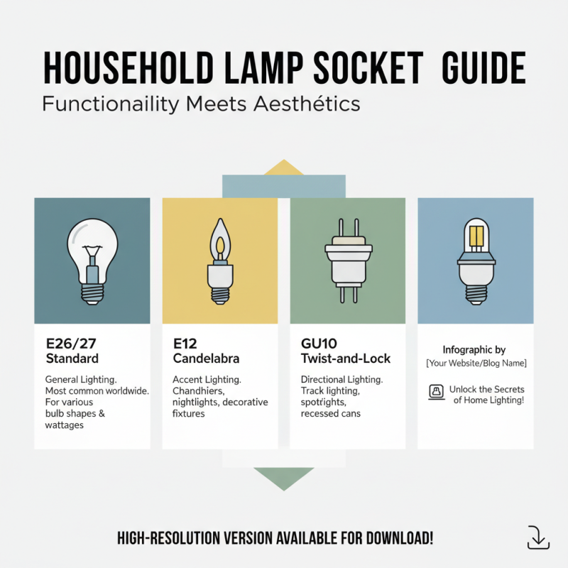 Top 10 Lamp Socket Types You Need to Know for Your Home Lighting