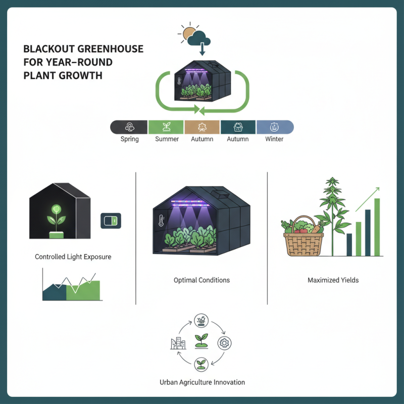 How to Build a Blackout Greenhouse for Year Round Plant Growth