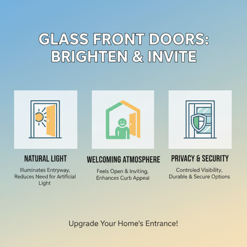 How to Choose the Best Front Doors with Glass for Your Home