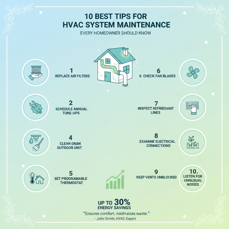 10 Best Tips for HVAC System Maintenance Every Homeowner Should Know