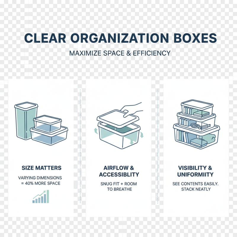 Best Clear Boxes for Organizing Your Space Efficiently