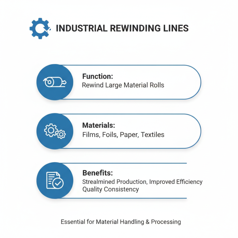 Top 10 Benefits of Using Rewinding Line in Industrial Applications