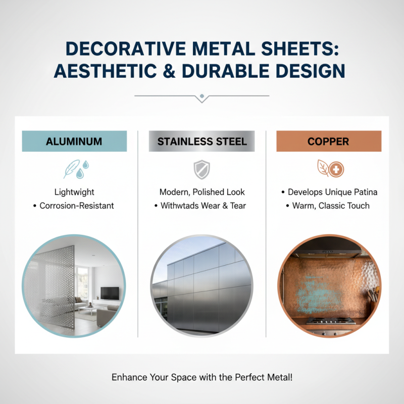 2025 How to Choose Decorative Metal Sheets for Your Home or Business