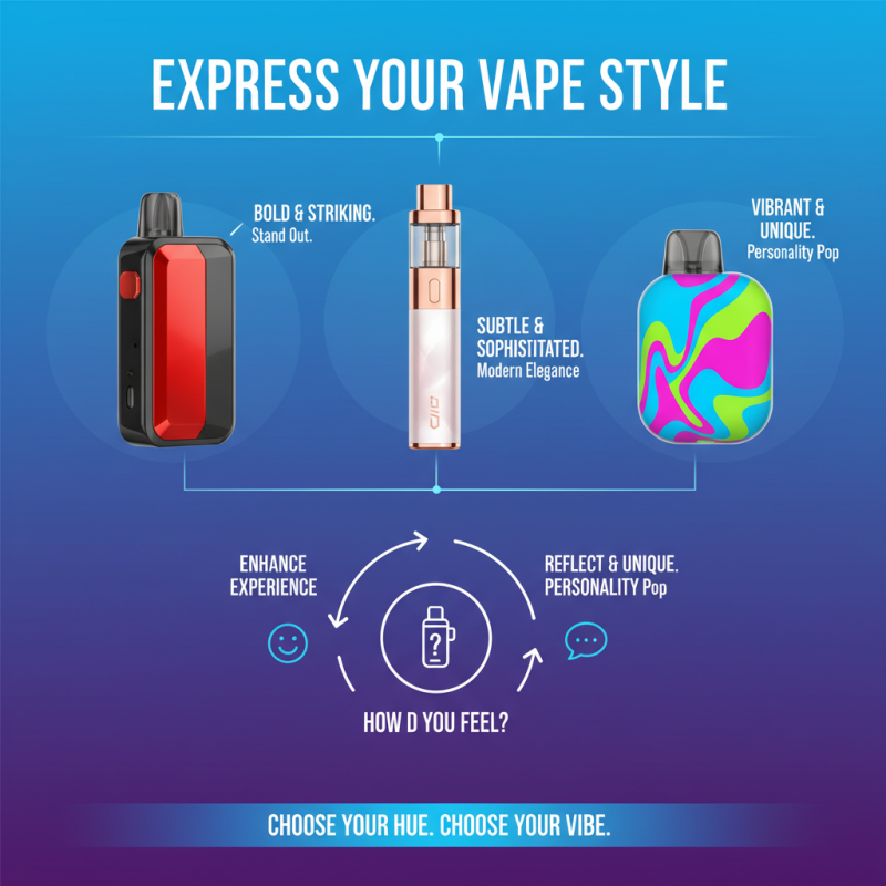 How to Choose the Best Colored Vape for Your Style and Preferences