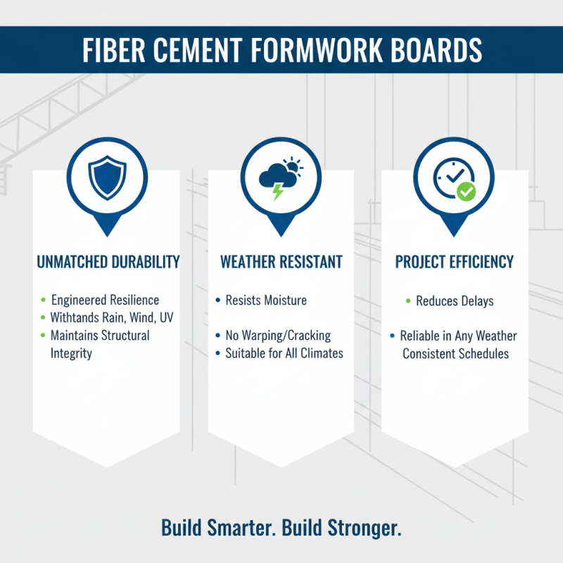 Why Choose Fiber Cement Formwork Boards for Your Construction Needs?