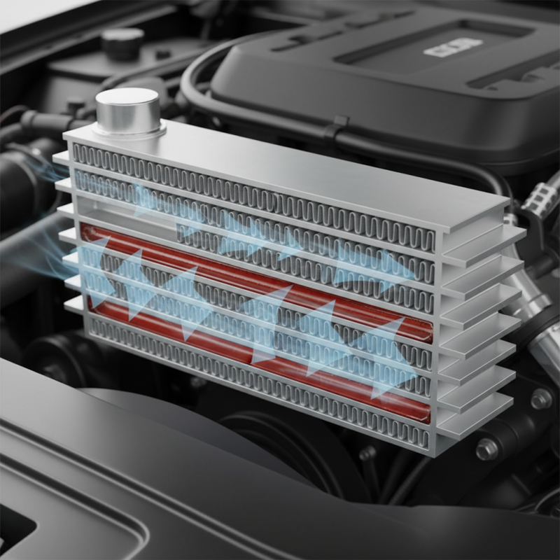What Is an Air Cooled Oil Cooler and How Does It Work