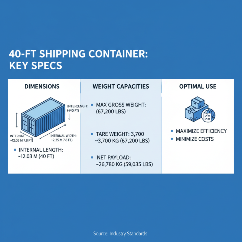40 ft Container Tips for Efficient Shipping and Cost Saving Solutions
