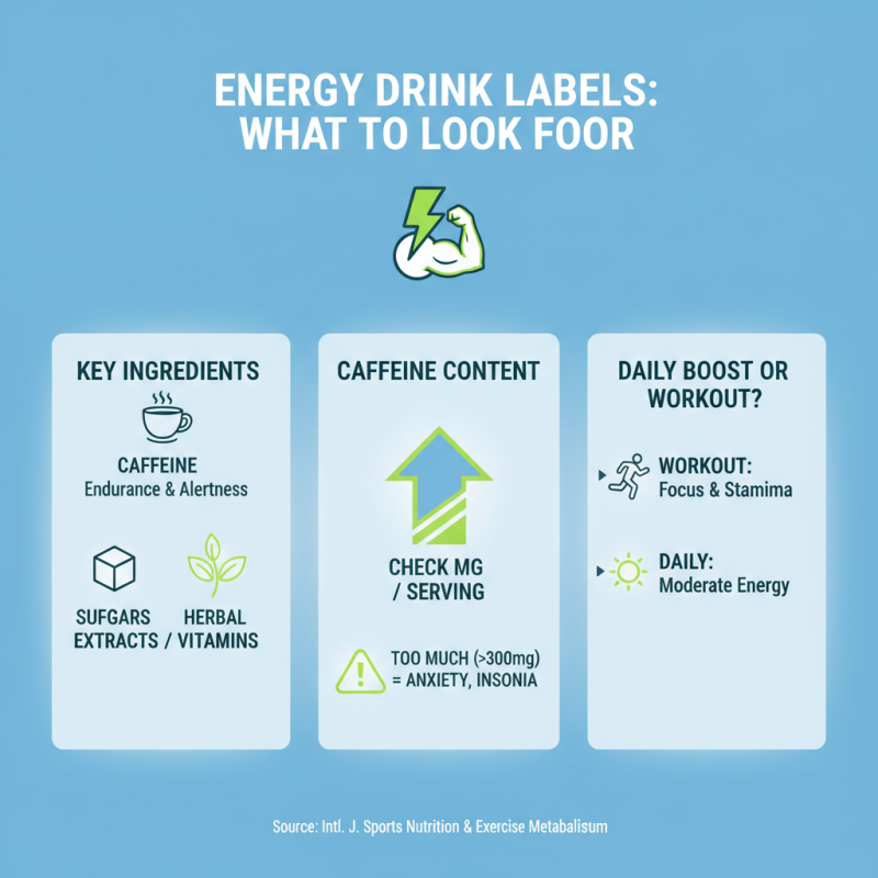 How to Choose the Right Energy Drinks for Your Workout and Daily Boost