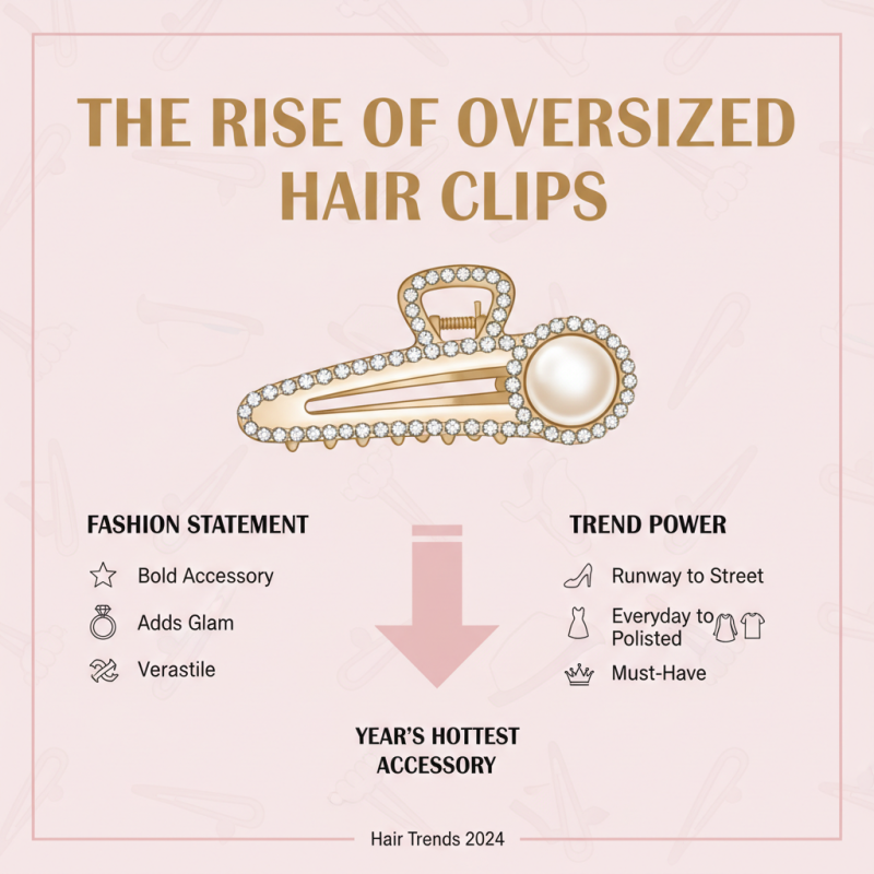 Why Oversized Hair Clips Are the Must Have Hair Accessory of the Year