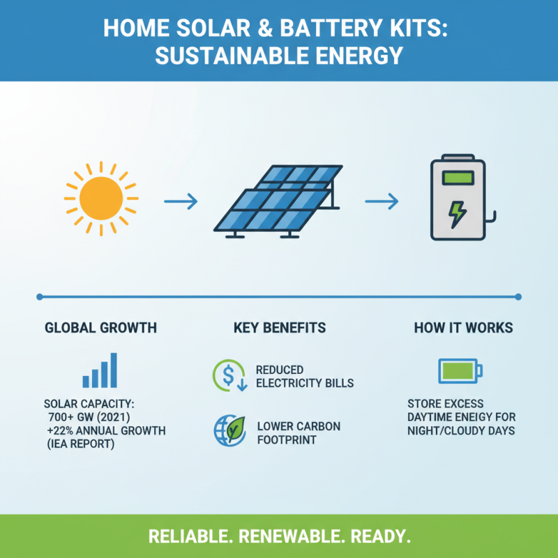 Why Choose a Solar Panel and Battery Kit for Your Home Energy Needs?