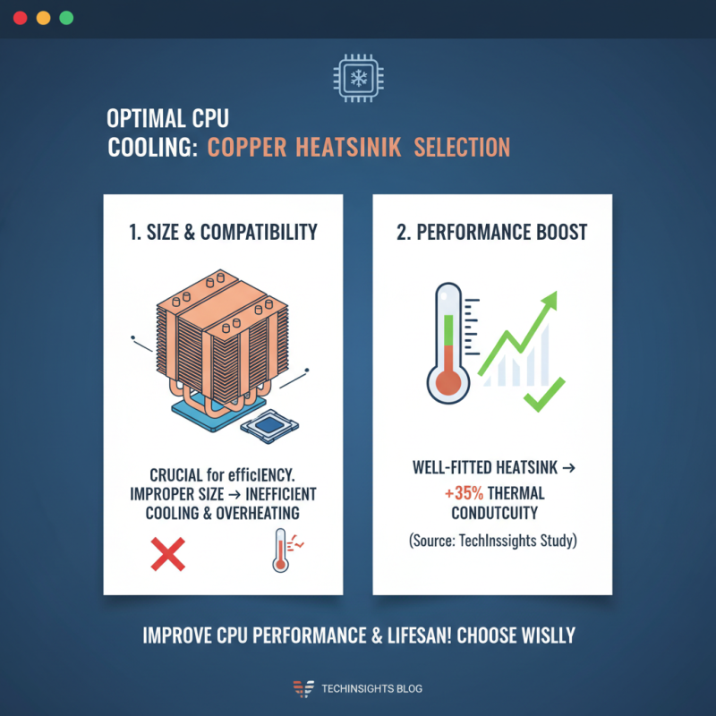 Top 10 Tips for Choosing the Best Copper CPU Heatsink for Your Needs