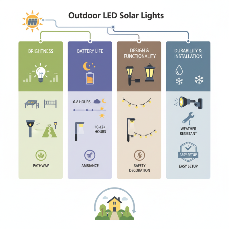 How to Choose the Best LED Solar Lights for Outdoor Use?