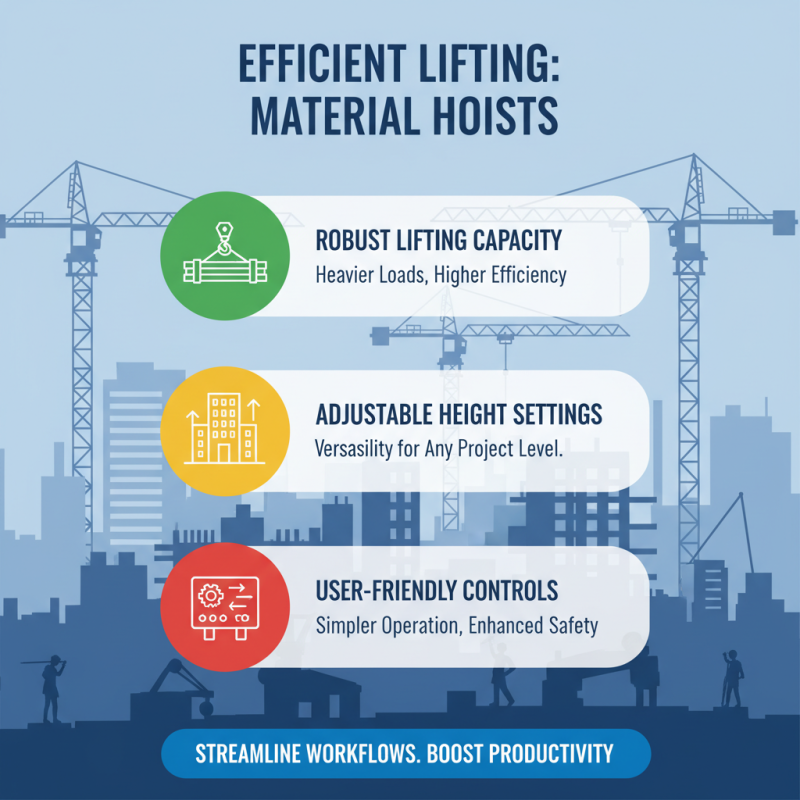 Top 10 Best Material Hoists for Efficient Construction Projects in 2023