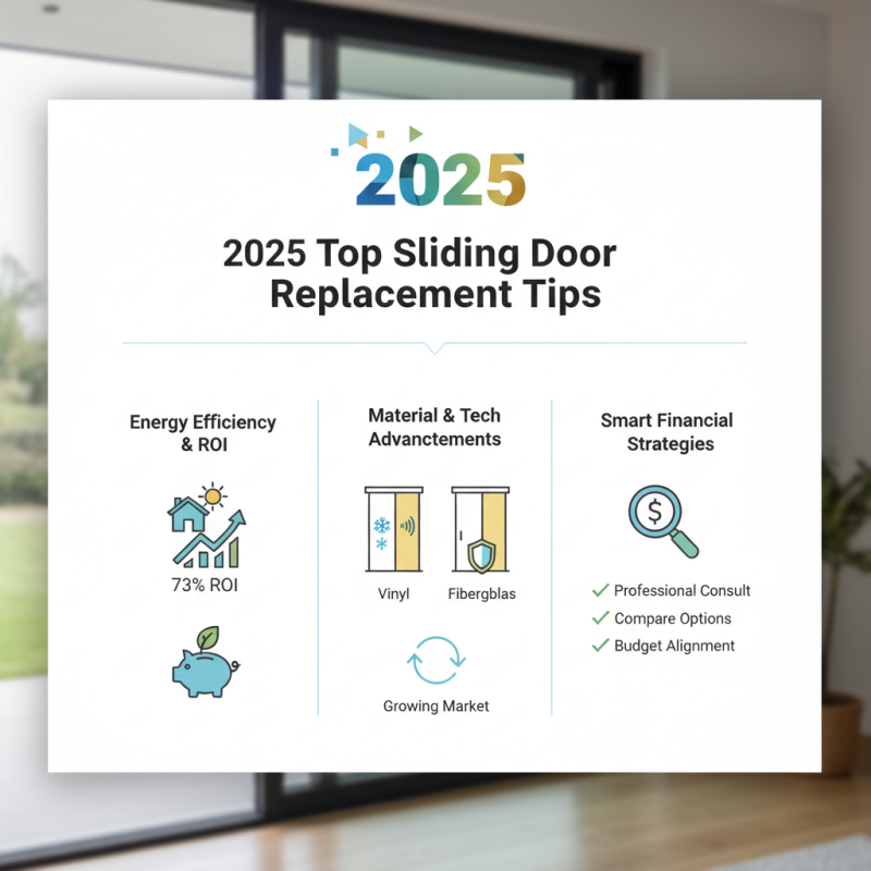 2025 Top Sliding Door Replacement Tips for Homeowners to Save Money