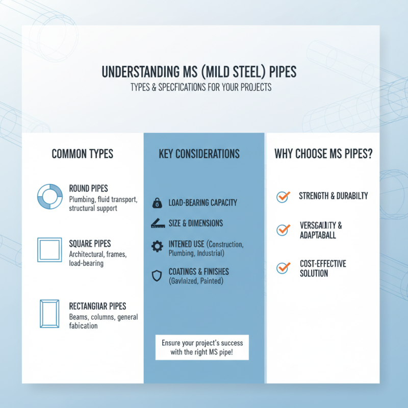 How to Choose the Right MS Pipe for Your Next Project in 2025