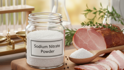 Why You Should Consider Using Sodium Nitrate Powder for Food Preservation