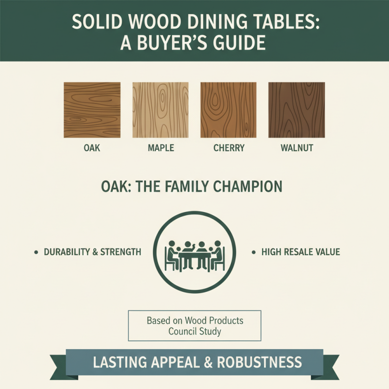 How to Choose the Best Solid Wood Dining Room Table for Your Home