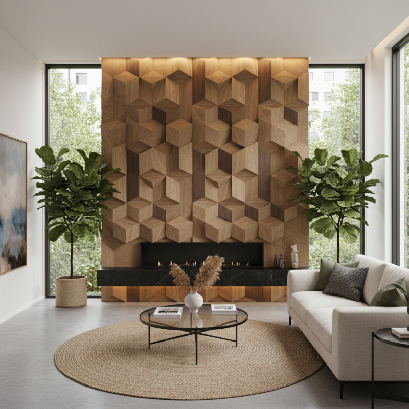 10 Tips for Using Wood 3D Panels to Enhance Your Interior Design