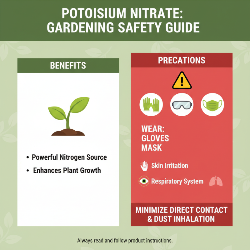 How to Use Potassium Nitrate Powder for Gardening and Plant Growth