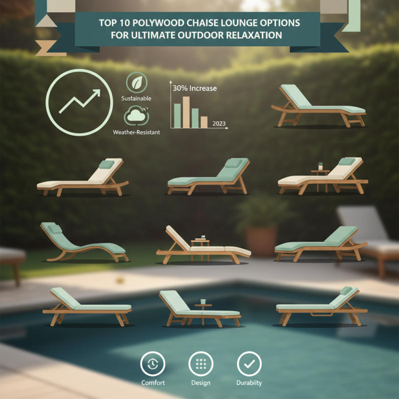 Top 10 Polywood Chaise Lounge Options for Ultimate Outdoor Relaxation