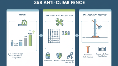 How to Choose the Best 358 Anti Climb Fence for Maximum Security at Your Property