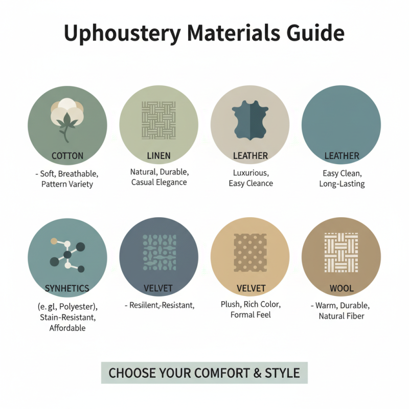 2025 How to Choose the Best Upholstery Materials for Your Home Decor