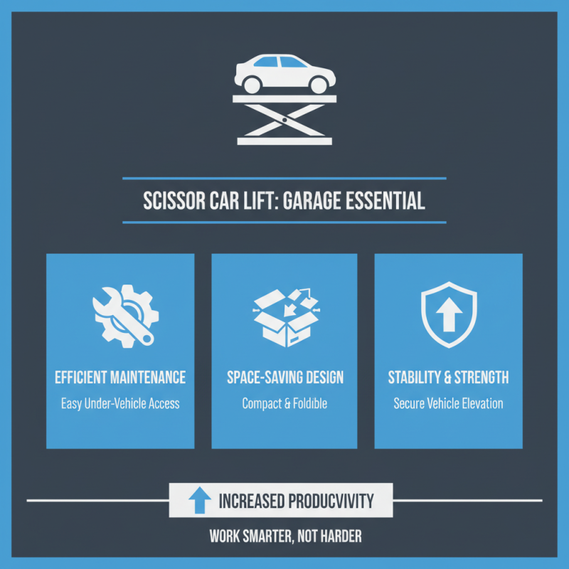 Top Benefits of Using Scissor Car Lifts for Your Garage and Workshop