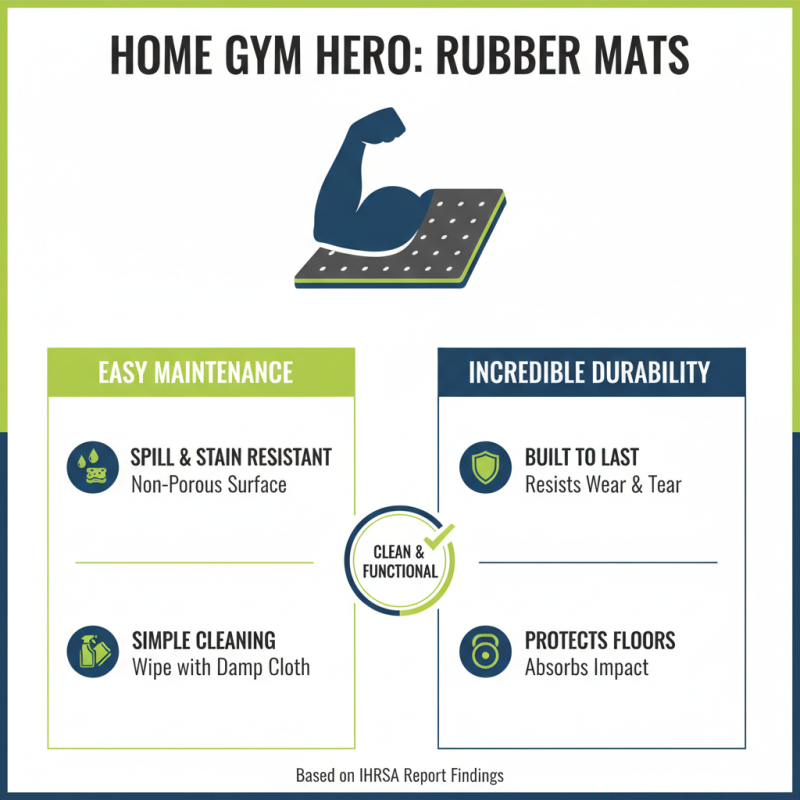 Top 10 Benefits of Rubber Gym Mats for Your Home Workout Setup
