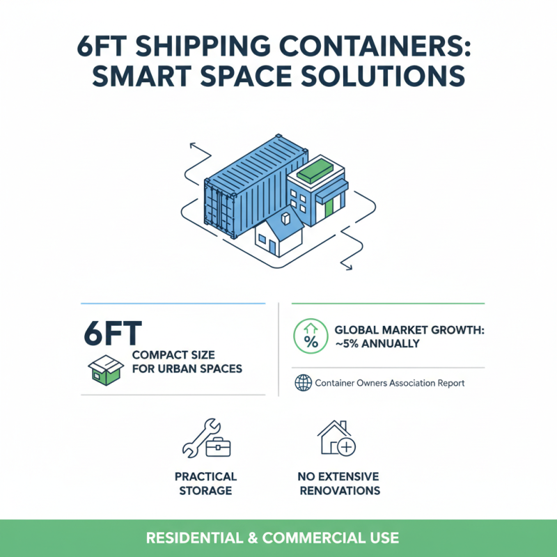 Top 10 Uses for 6ft Shipping Containers: Space-Saving Solutions You Need